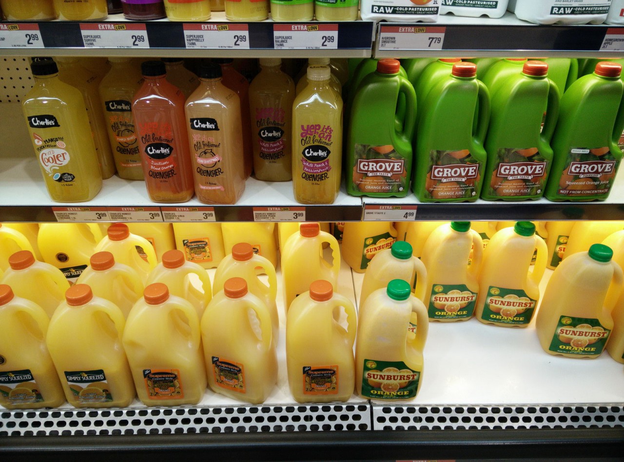 Food prices 2015 Christchurch, New Zealand