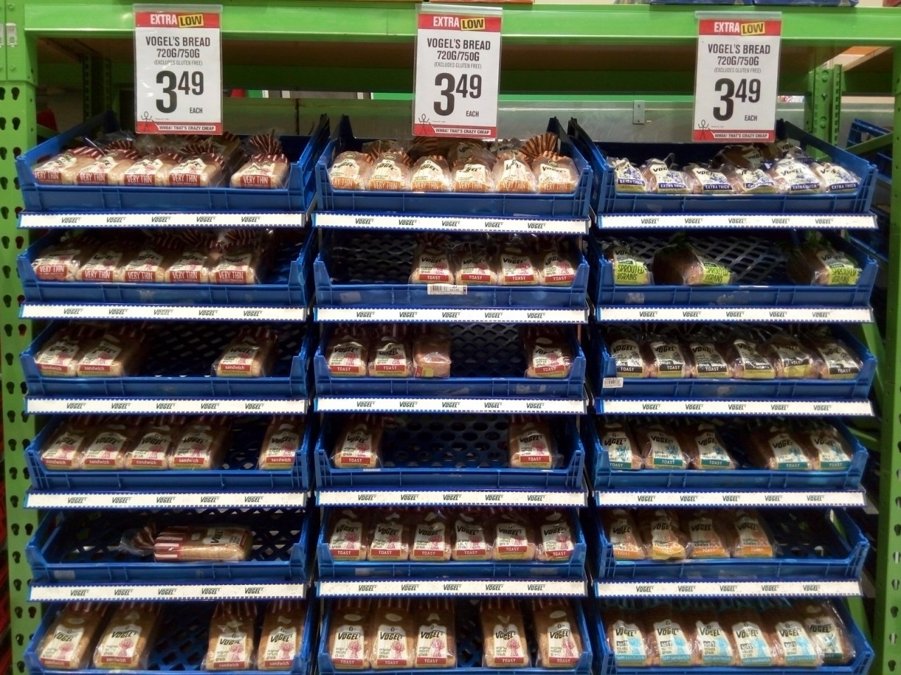 Food prices 2016 Auckland, New Zealand