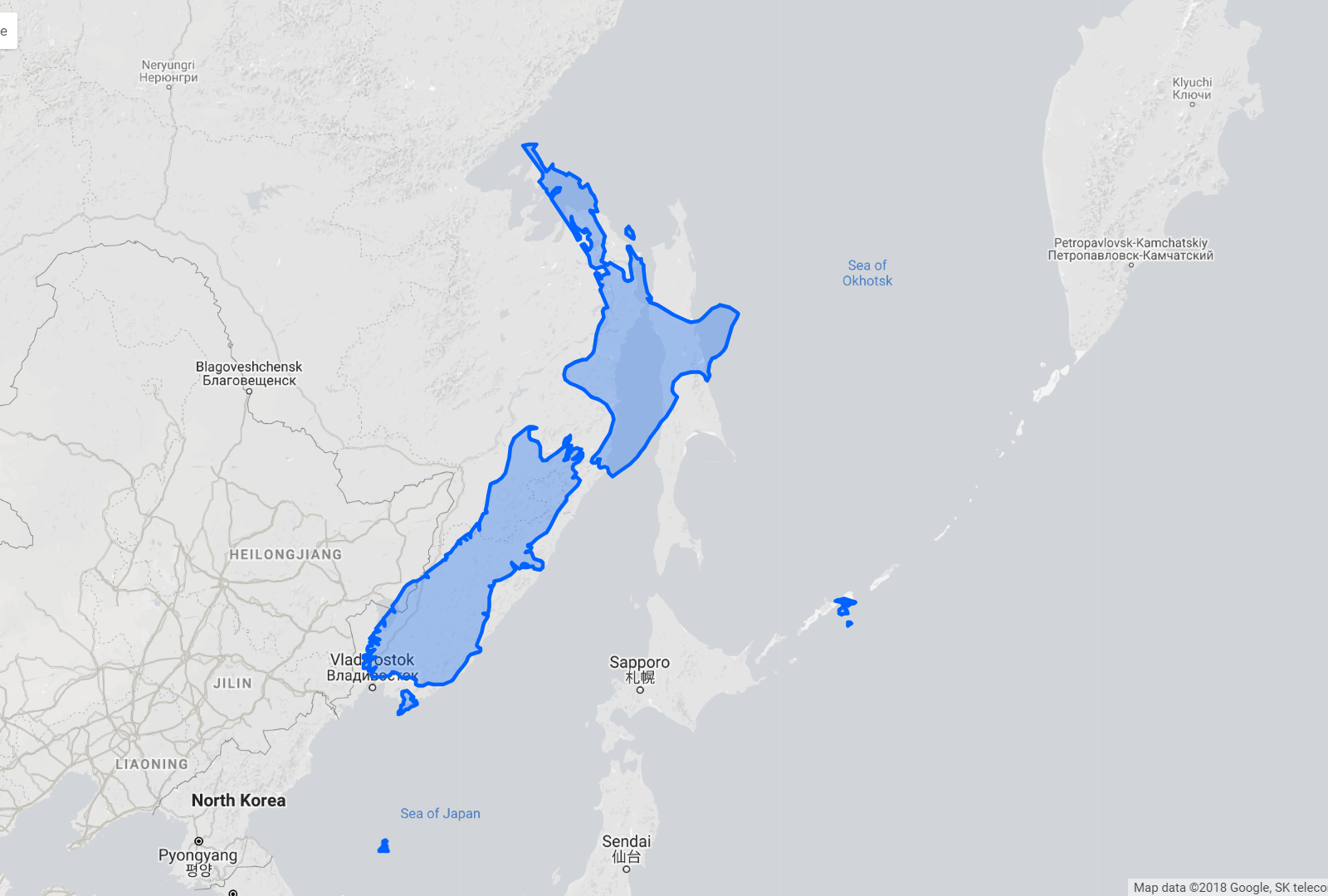 The true size of New Zealand