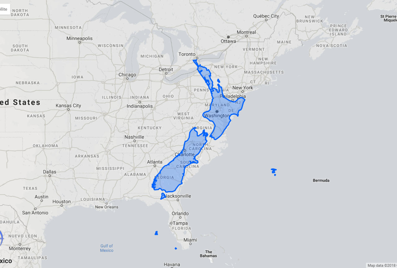 The true size of New Zealand