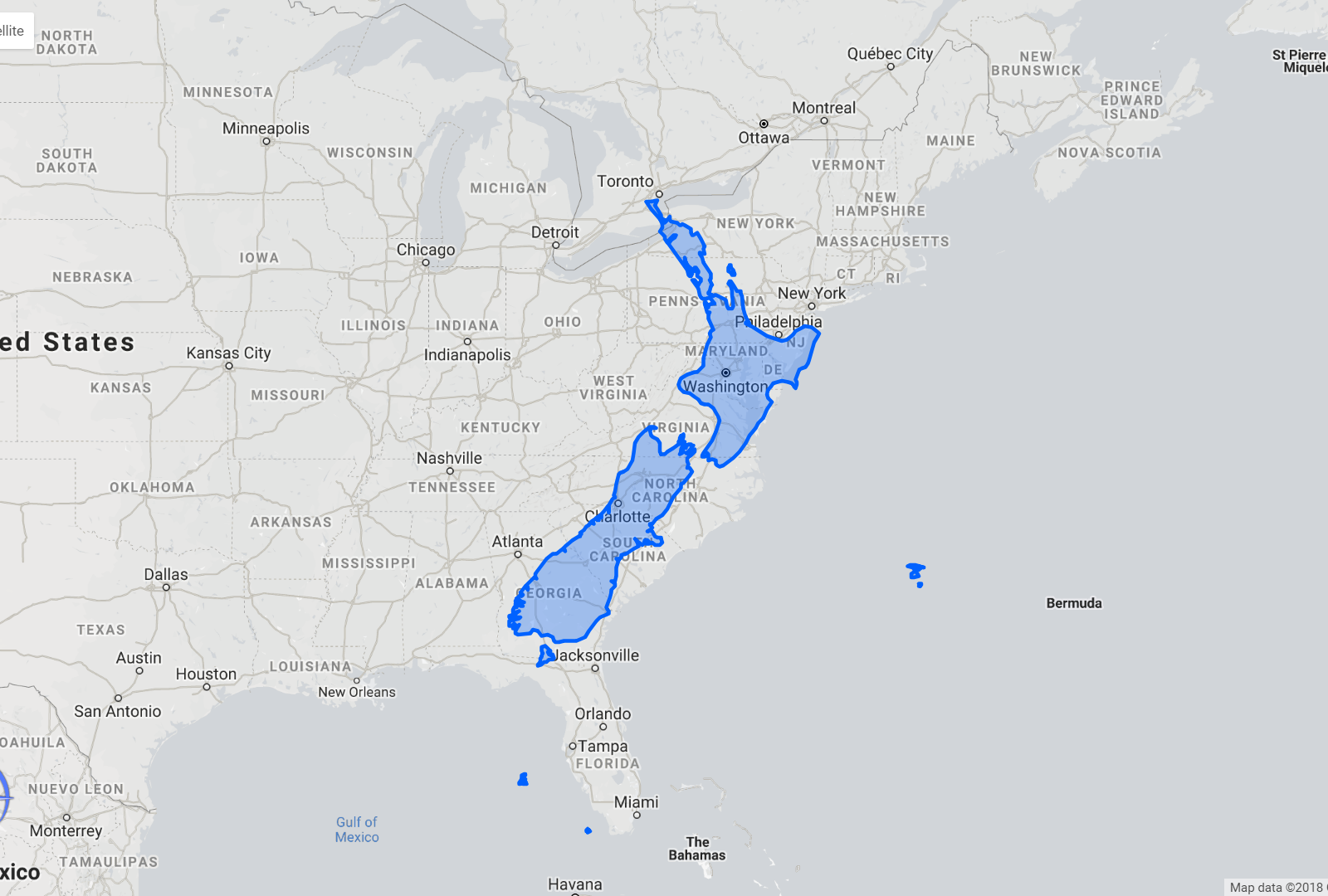 The true size of New Zealand